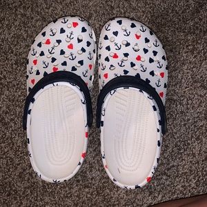 Kids Nautical Crocs